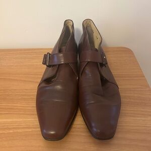 Vintage Bally Buckle Loafers